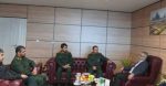 دیدار سپاه عسلویه و پتروشیمی جم پیلن در حمایت از جبهه مقاومت
