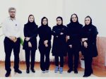 تیم بانوان پتروشیمی جم در مسابقات شطرنج پتروشیمی پارس