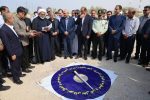 مسیر ارتباطی نخل تقی به اتوبان با حضور مقامات ارشد کلنگ زنی شد