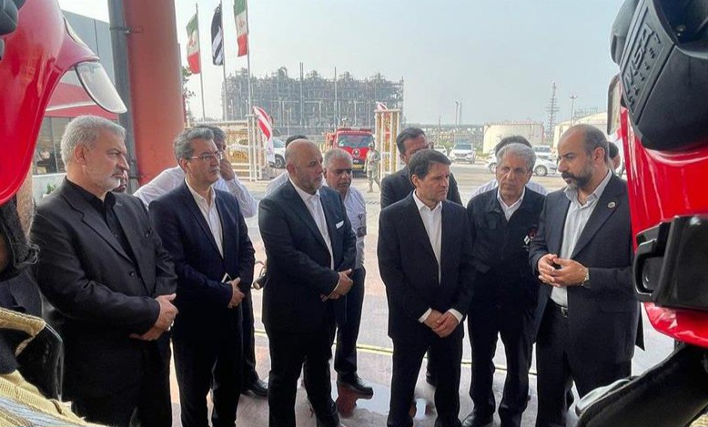 بازدید معاون وزیر نفت از شرکت HSE پتروشیمیهای عسلویه