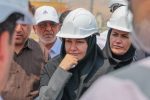 بازدید معاون وزیر نفت از شهرک نفت جم و دیدار با خانواده کارکنان